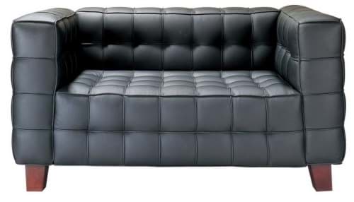 Josef Hoffmann sofa 2-seater Cubus (1910)